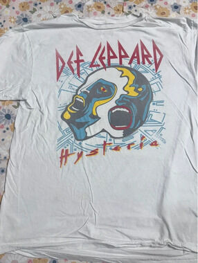 Def Leppard Hysteria Graphic T-Shirt Large 1087